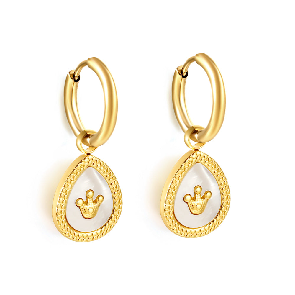 Sia Crown Earrings