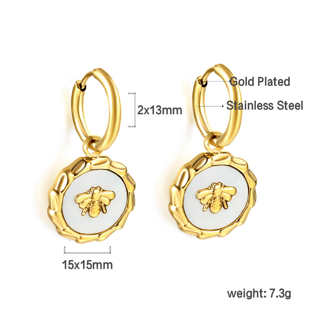 Honey Bee Earrings