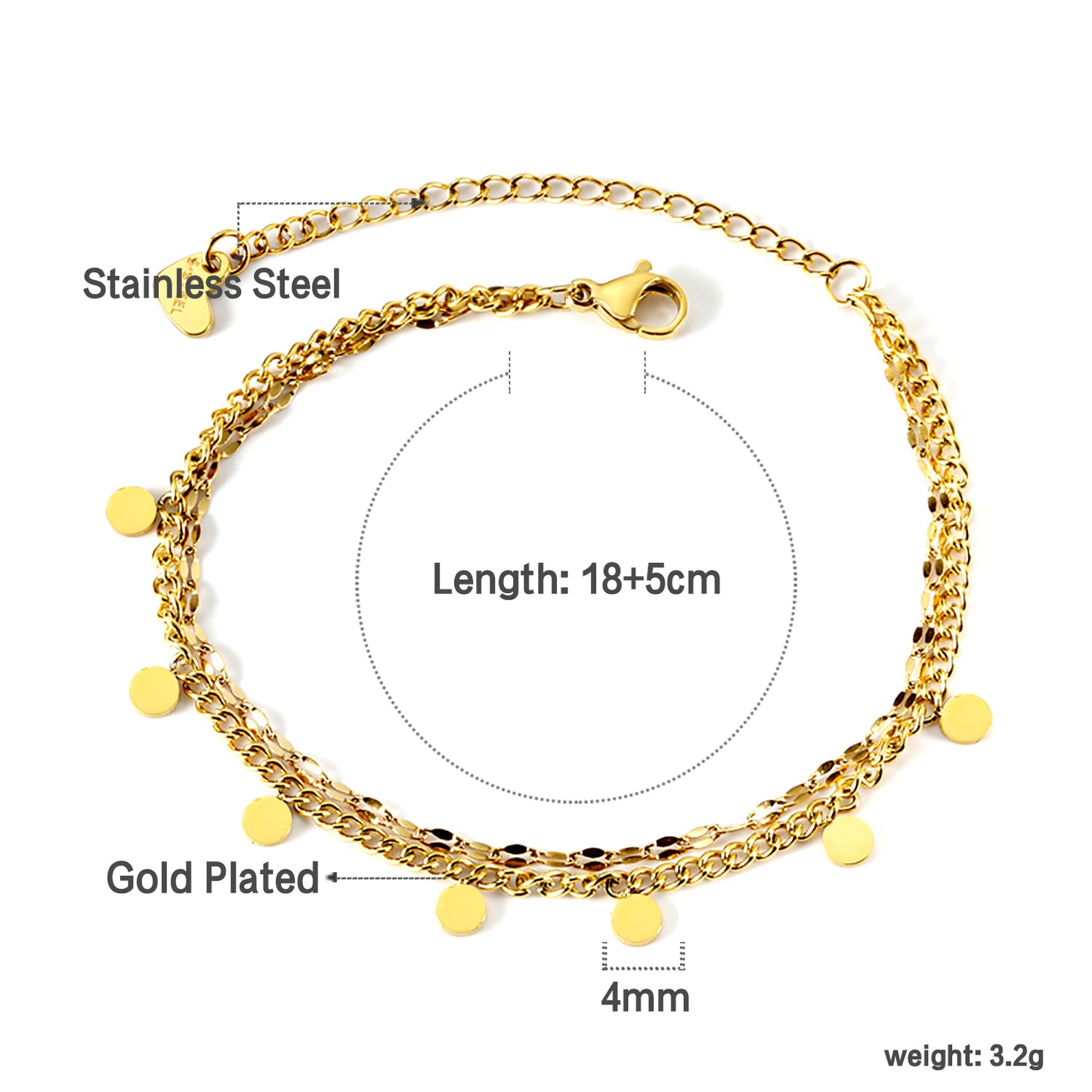 Harlow Gold Bracelet