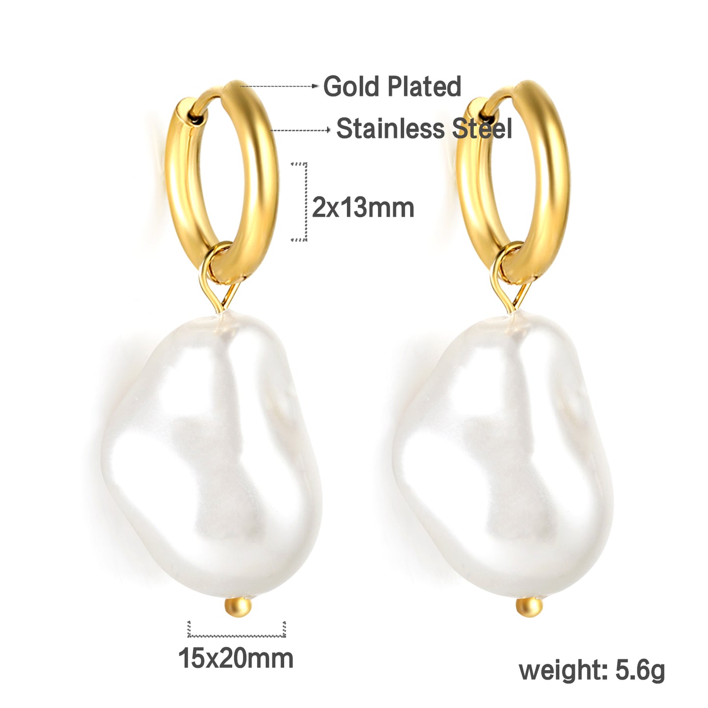 Kaori Pearl Earrings