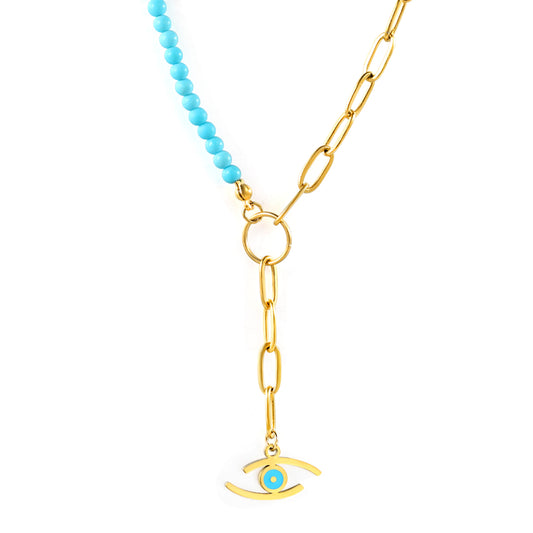 Addison Blue Eye Necklace