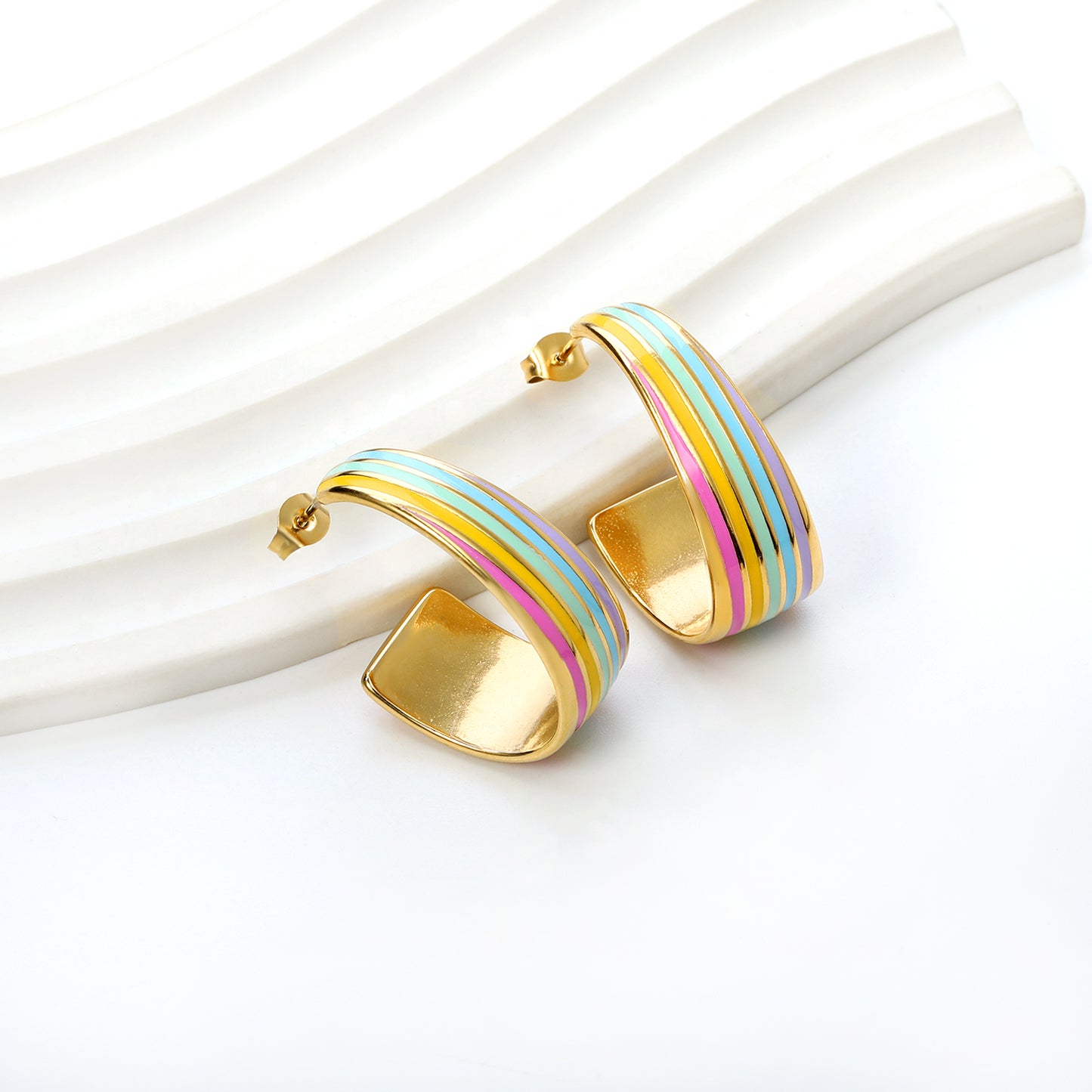 Esme Multi Colour Earrings