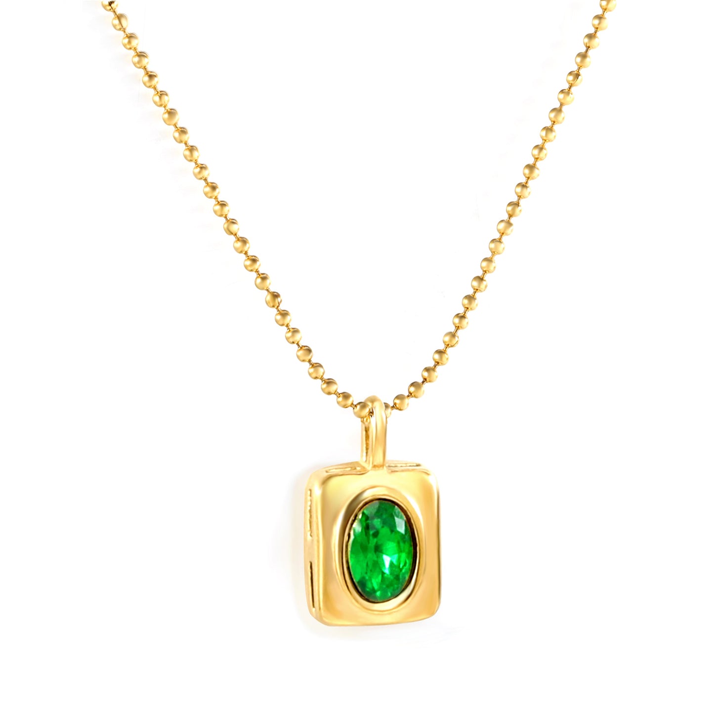 Lisa Green Diamond Necklace