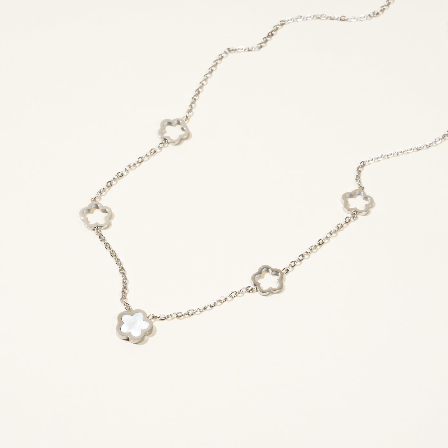 Kitty Silver Necklace