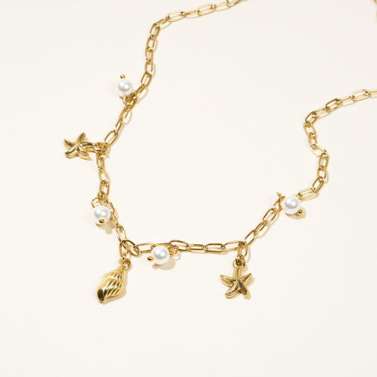 Lenora Sea Gold Necklace