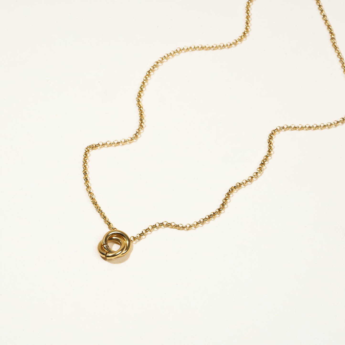 Knotted Gold Necklace