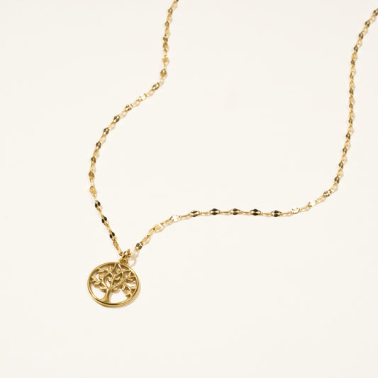 Audrey Tree Gold Necklace