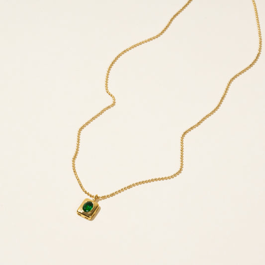 Lisa Green Diamond Necklace