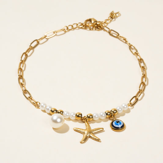 Starfish Anklet
