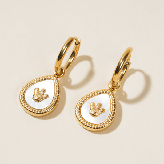 Sia Crown Earrings