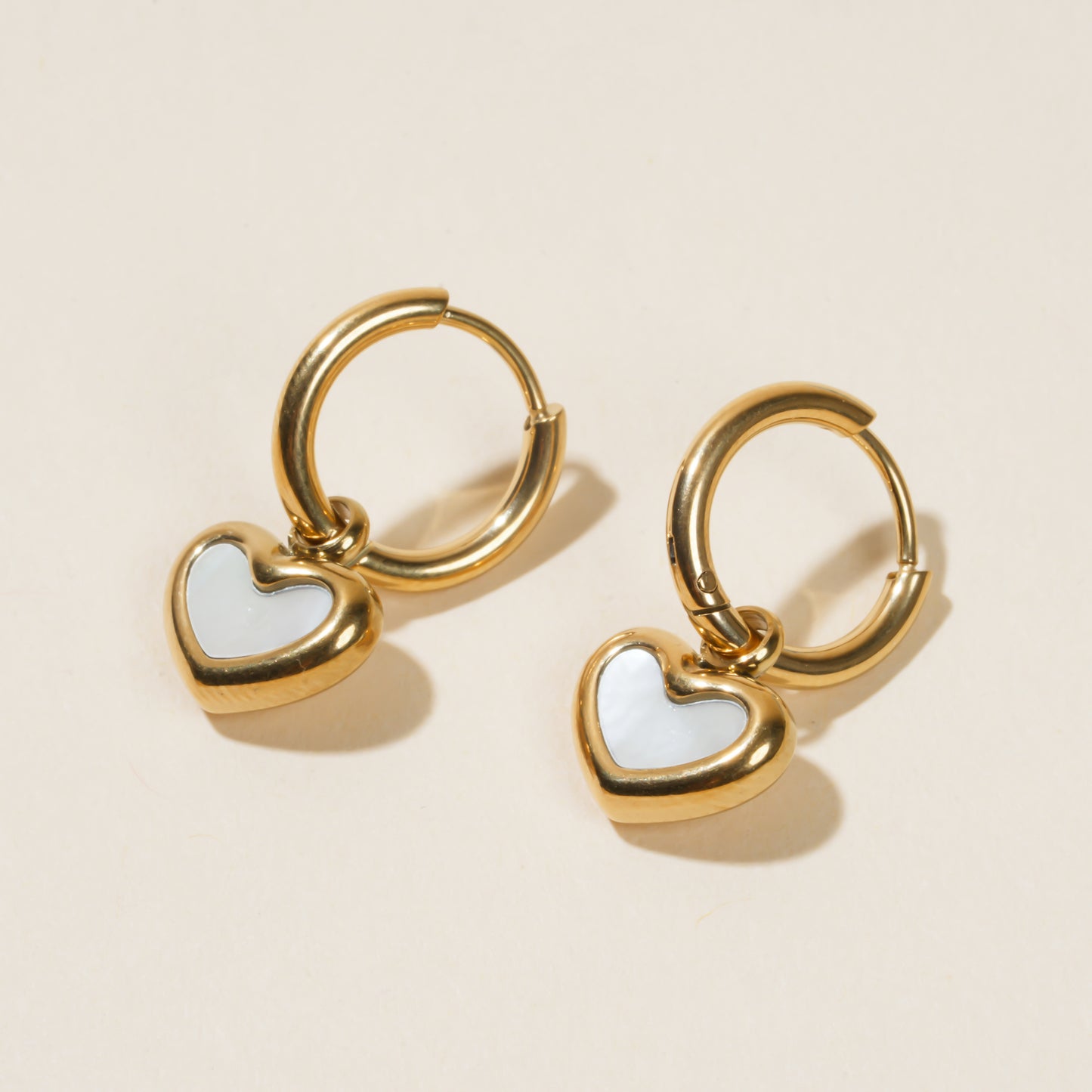 Iris Heart Earrings