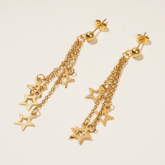 Zola Hanging Stars Earrings