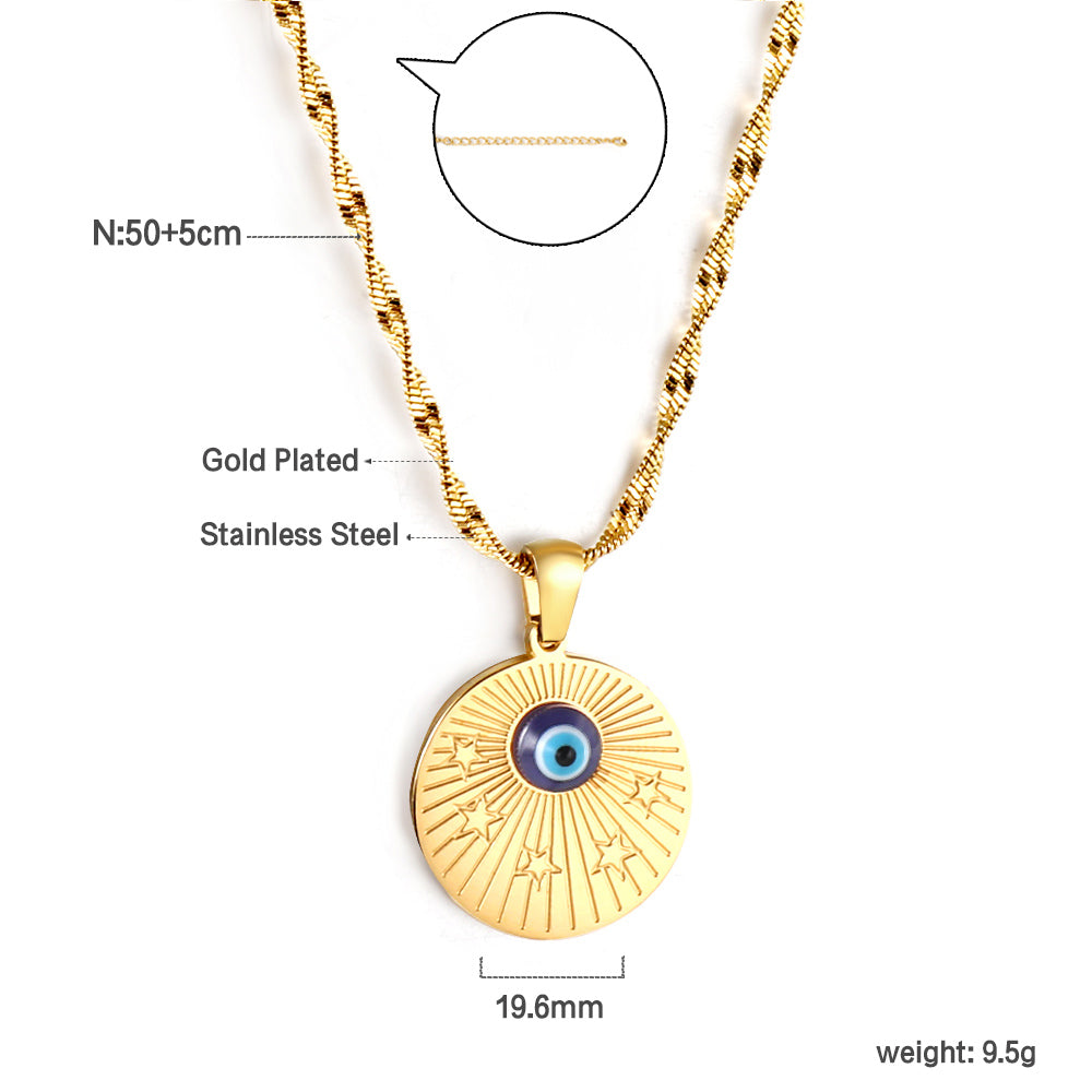 Charlie Devil Eye Necklace
