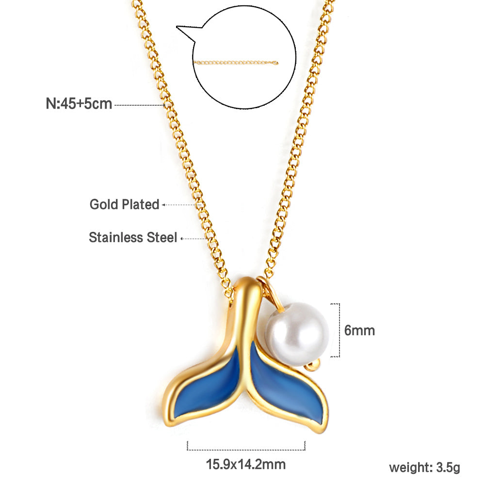 Lennon Dolphine Necklace