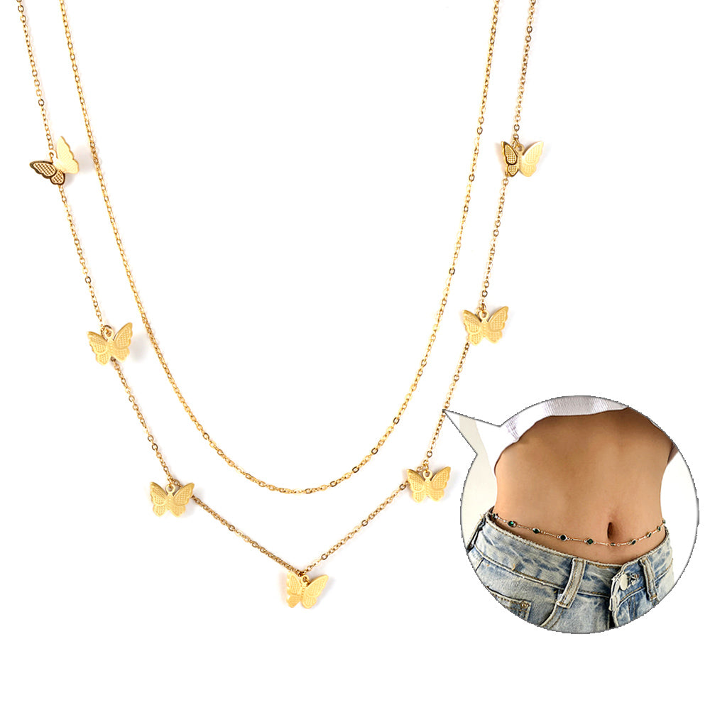 Dottie Butterfly Waist Chain