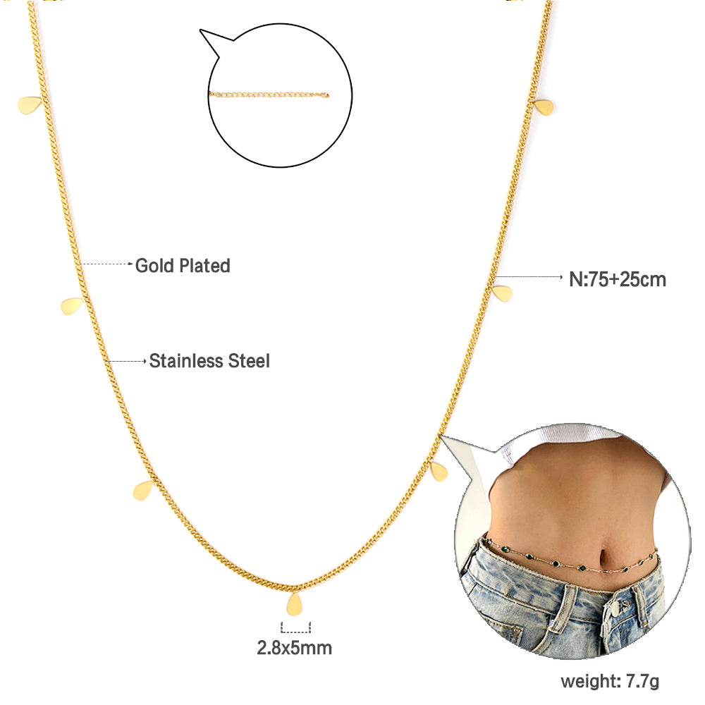 Lillian Gold Waist Chain