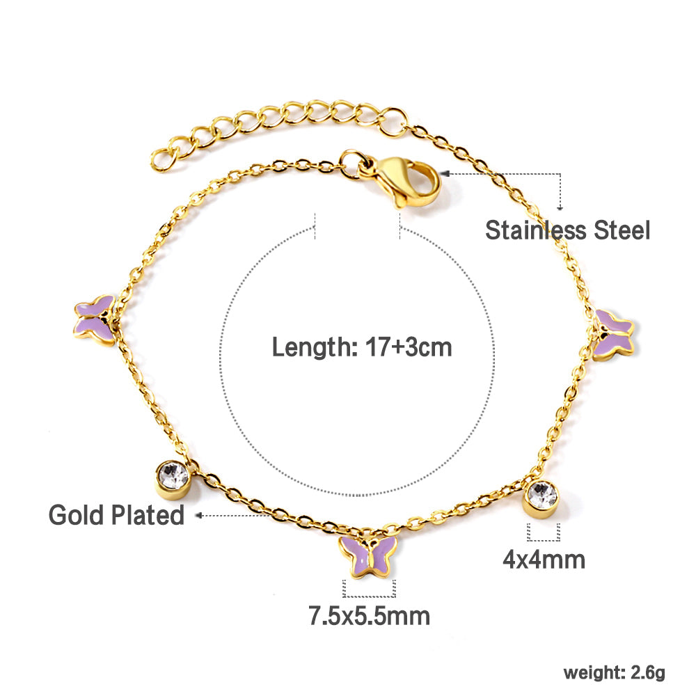 Evelyn Butterfly Bracelet
