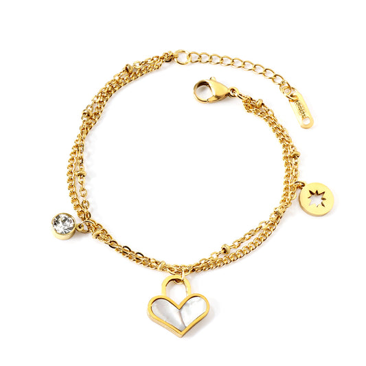 Ella Heart Bracelet