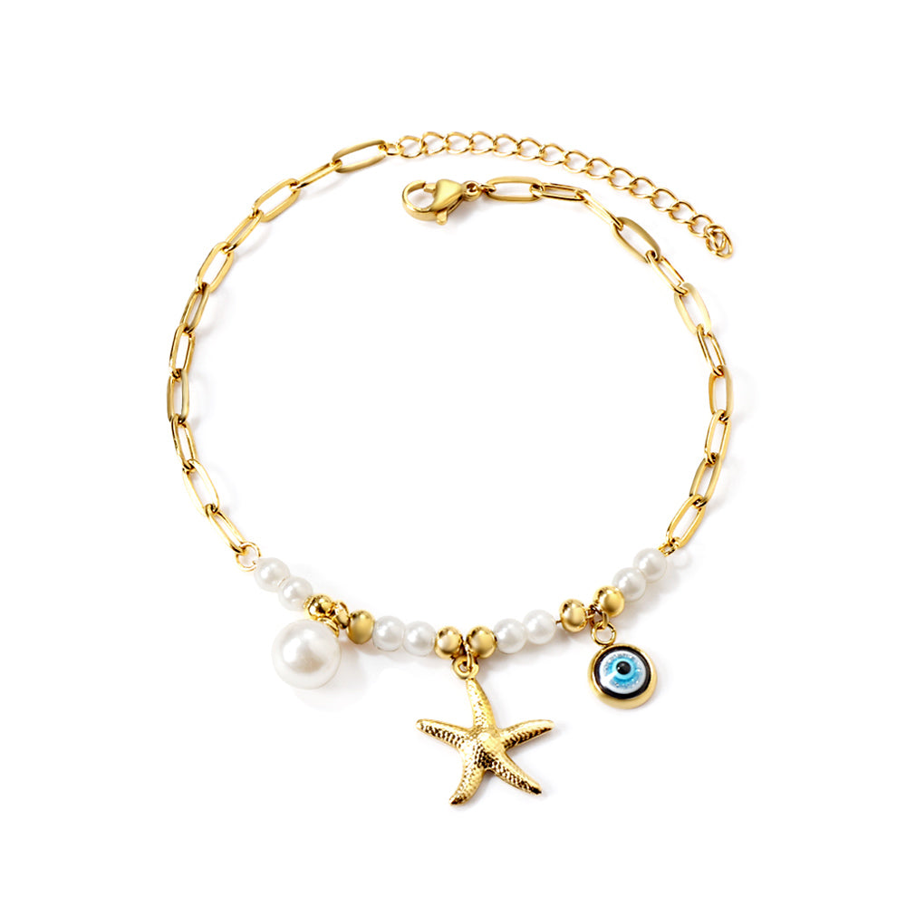 Starfish Anklet