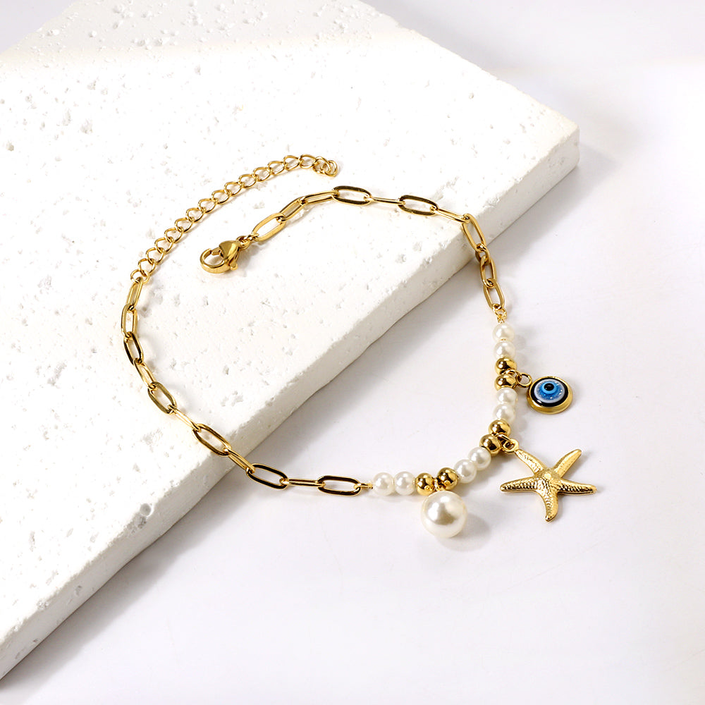 Starfish Anklet