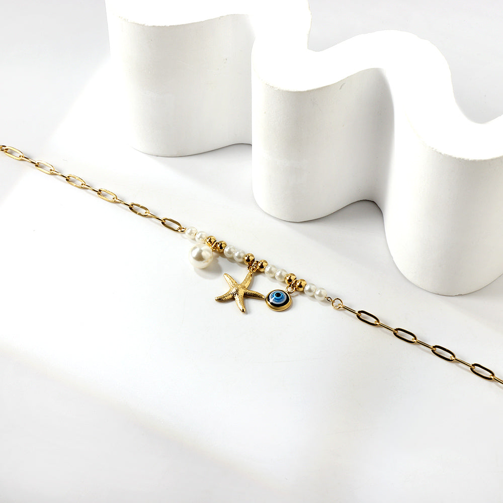 Starfish Anklet