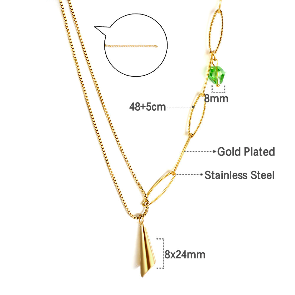 Ethel Gold Necklace