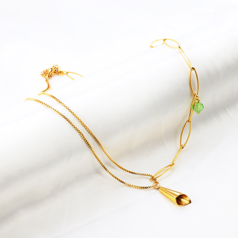 Ethel Gold Necklace