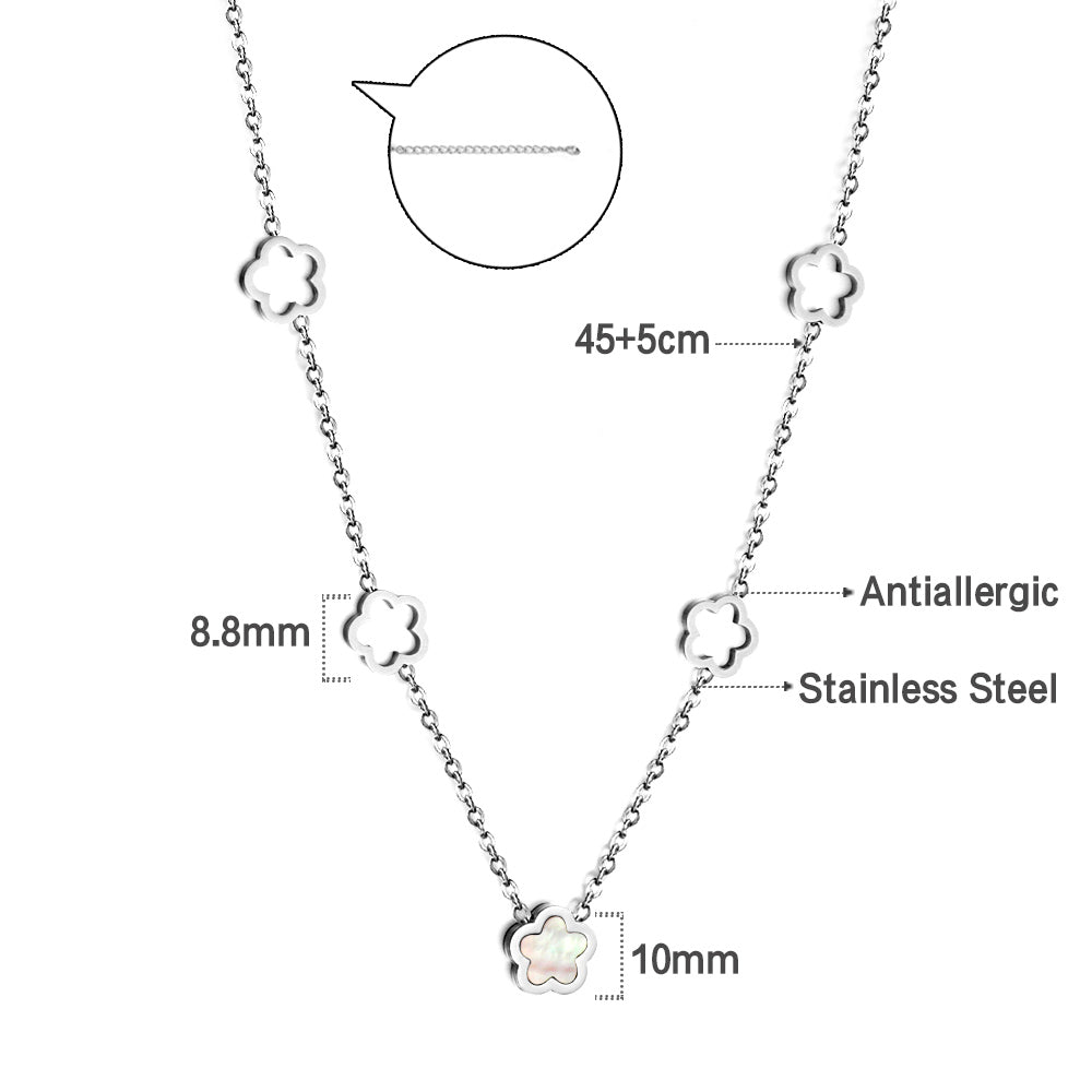 Kitty Silver Necklace