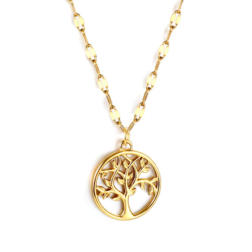 Audrey Tree Gold Necklace