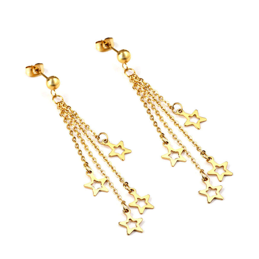 Zola Hanging Stars Earrings