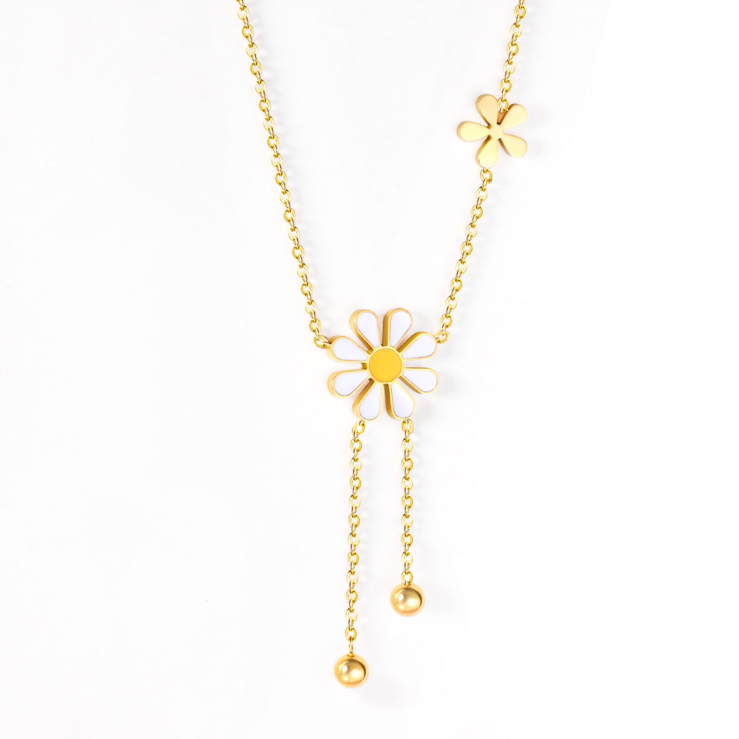 Andrea Flower Necklace