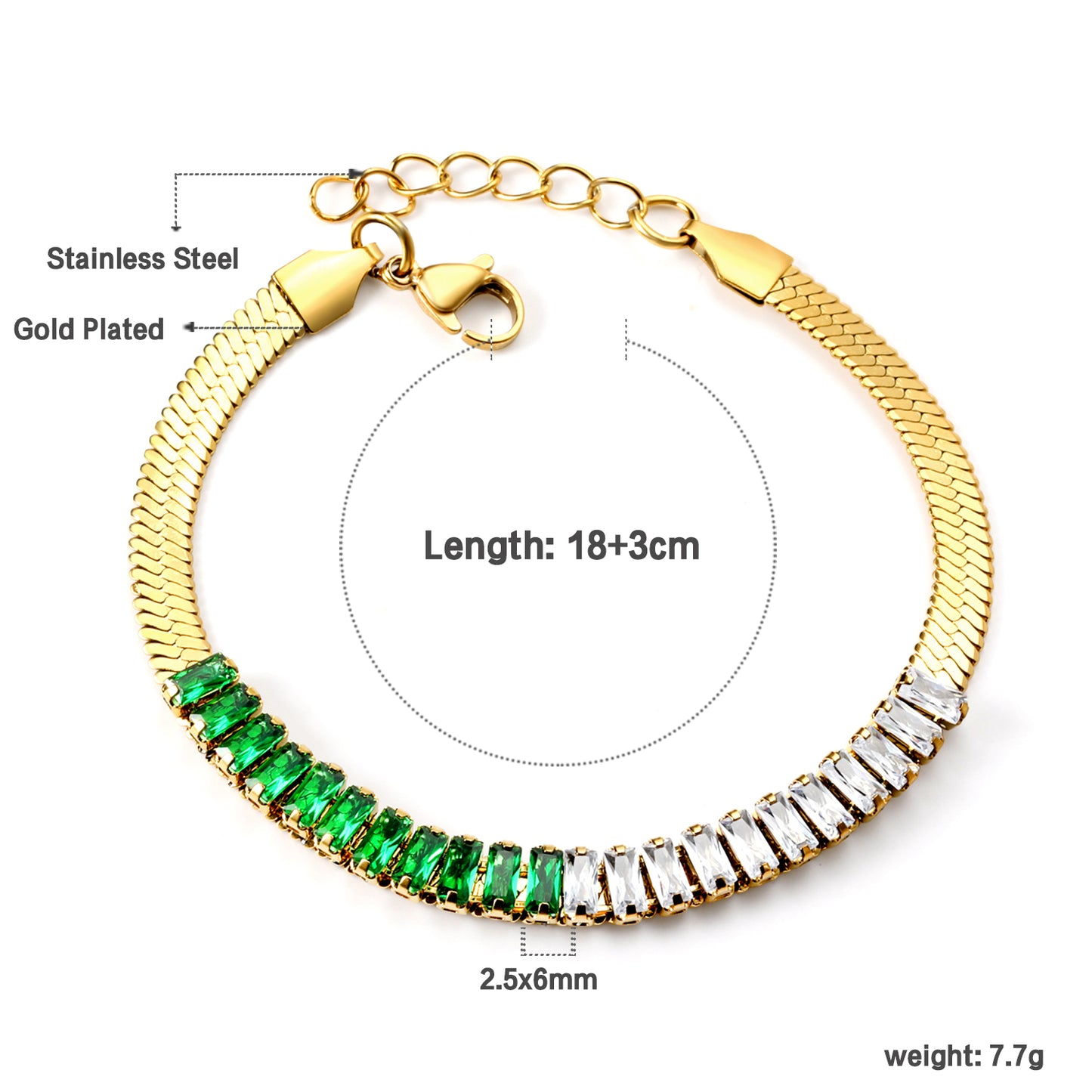 Daisy Tennis Bracelet