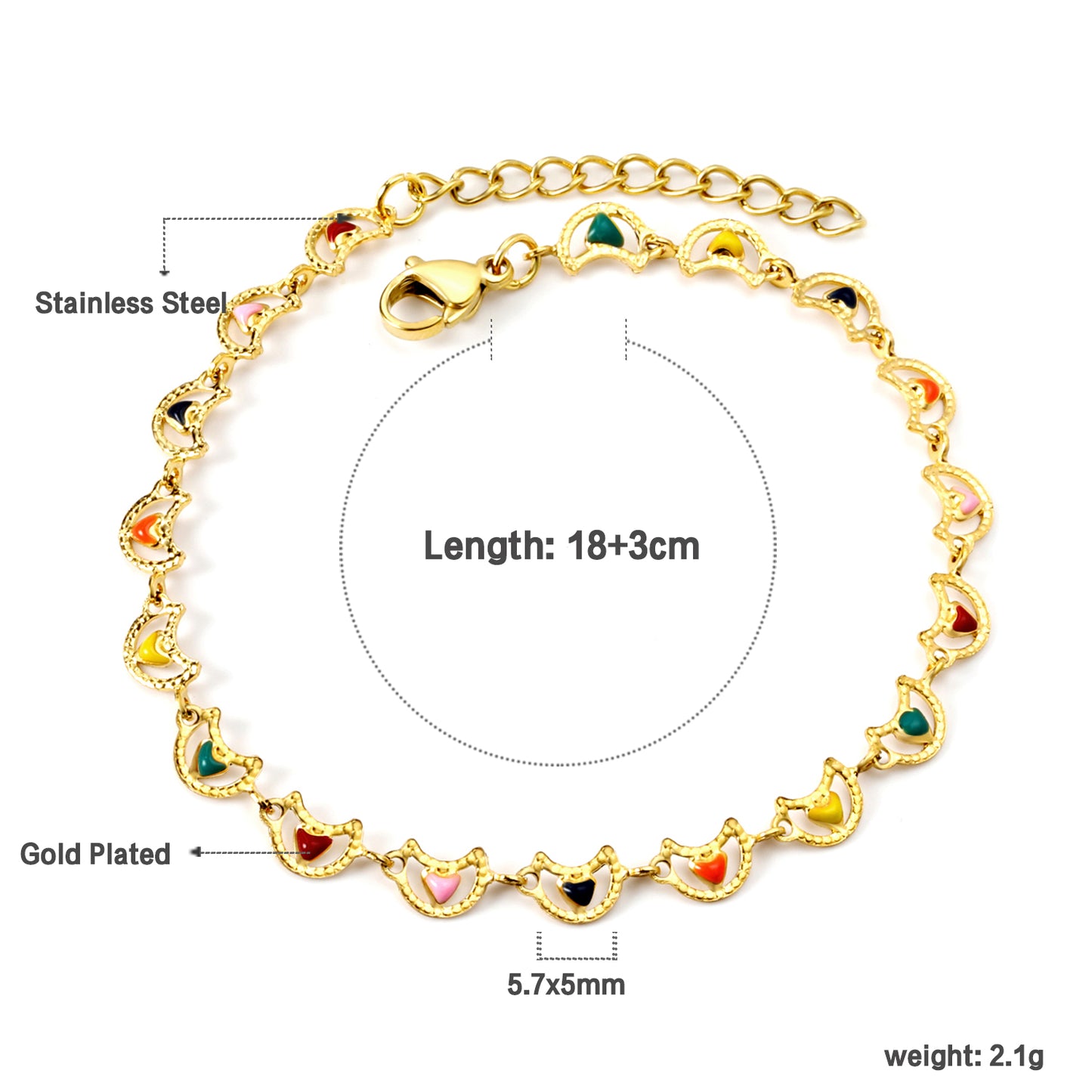 Cleo Multi Colour Bracelet