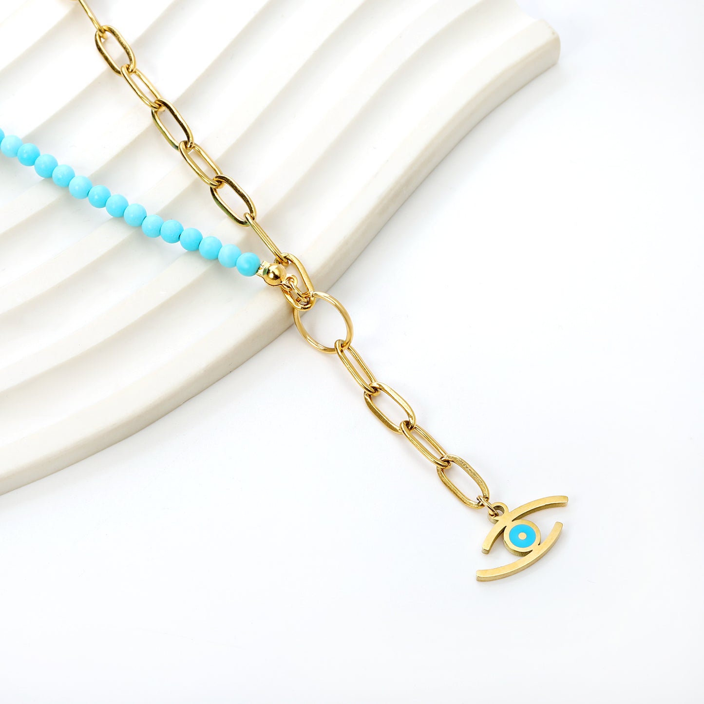 Addison Blue Eye Necklace