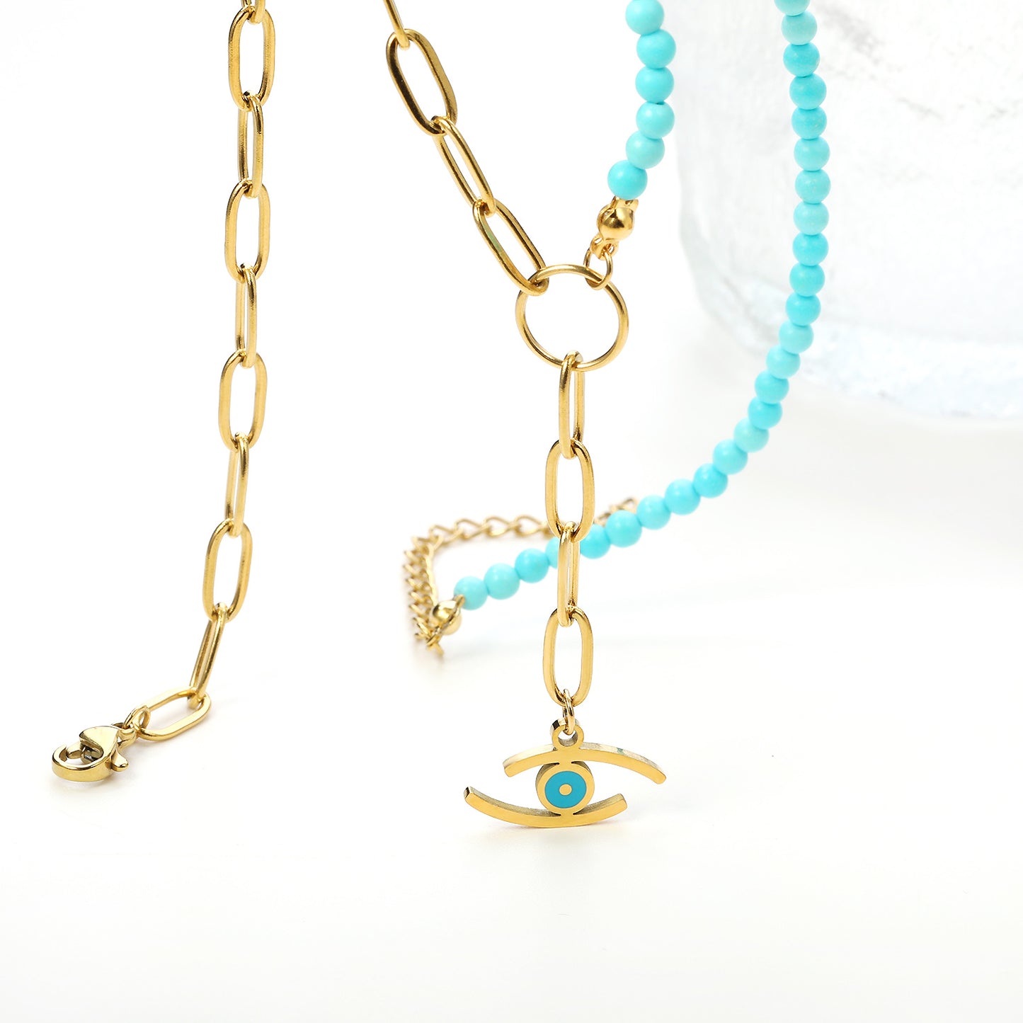 Addison Blue Eye Necklace