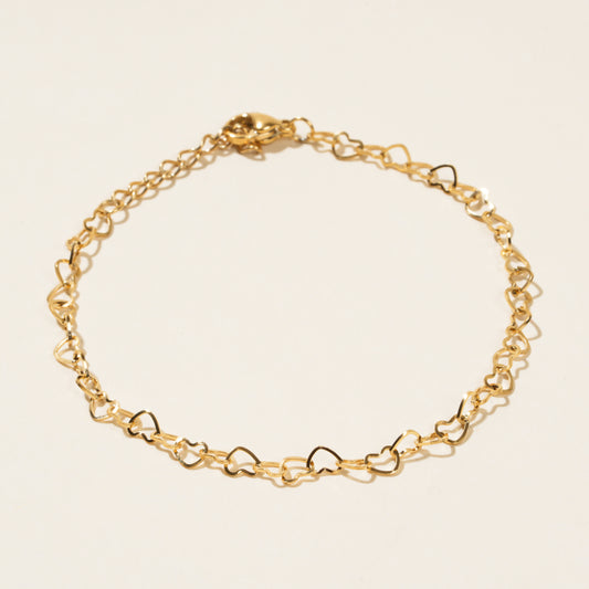 Juliet Heart Bracelet