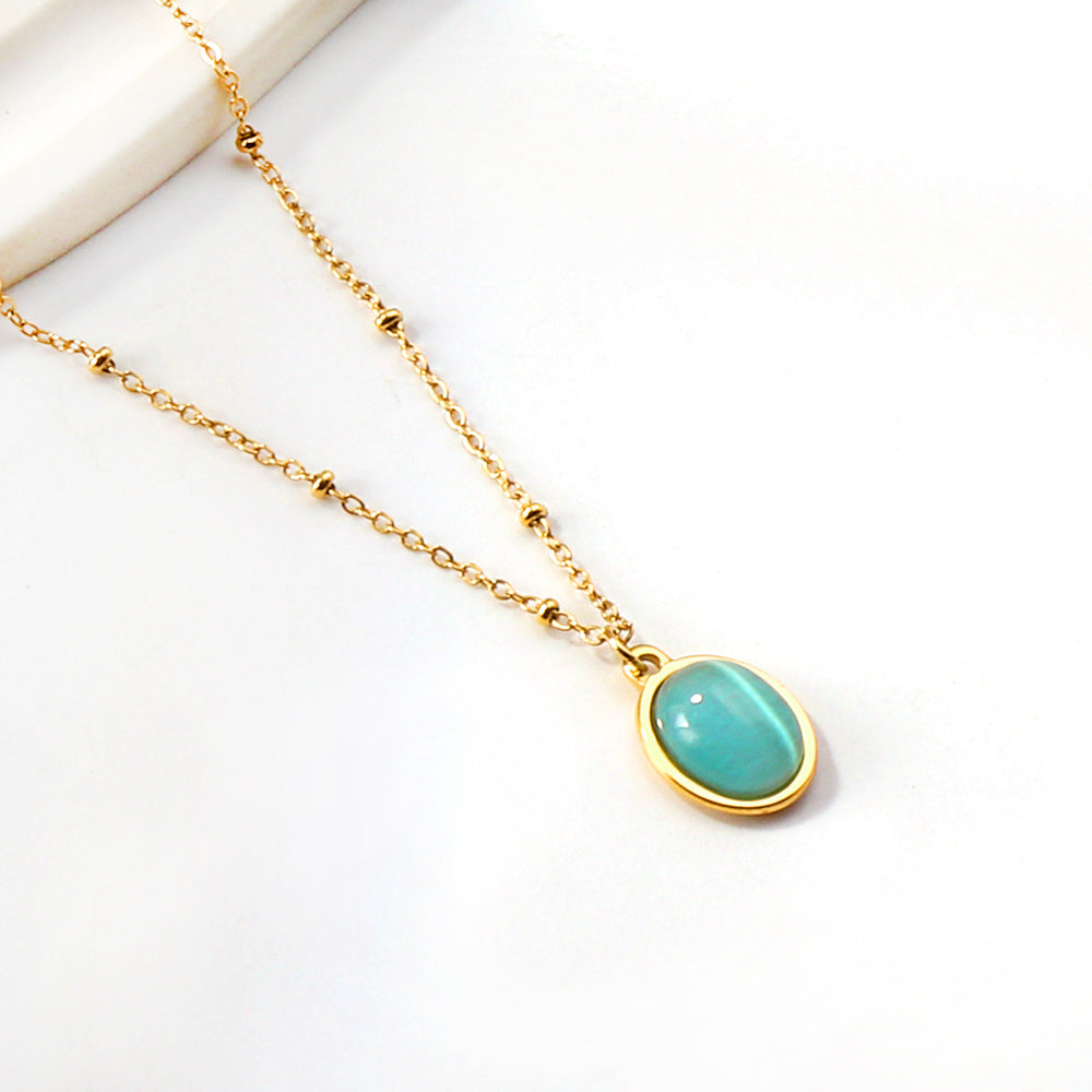 Polly Enamel Necklace