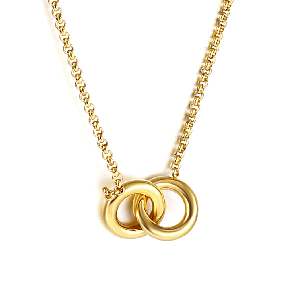 Knotted Gold Necklace