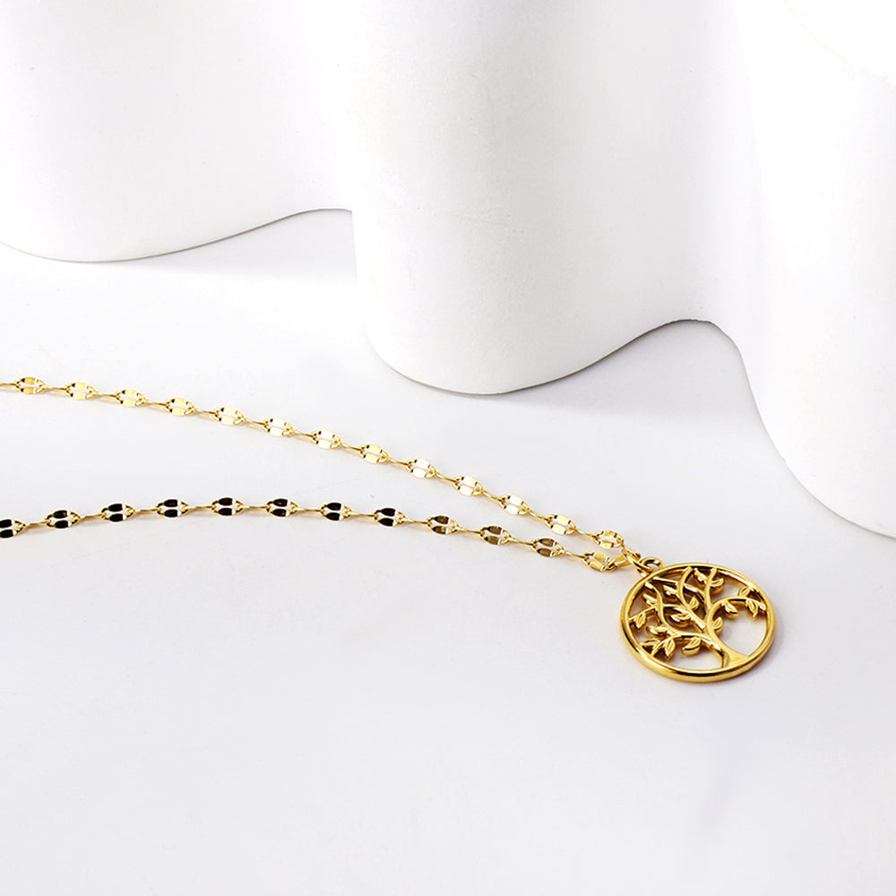Audrey Tree Gold Necklace
