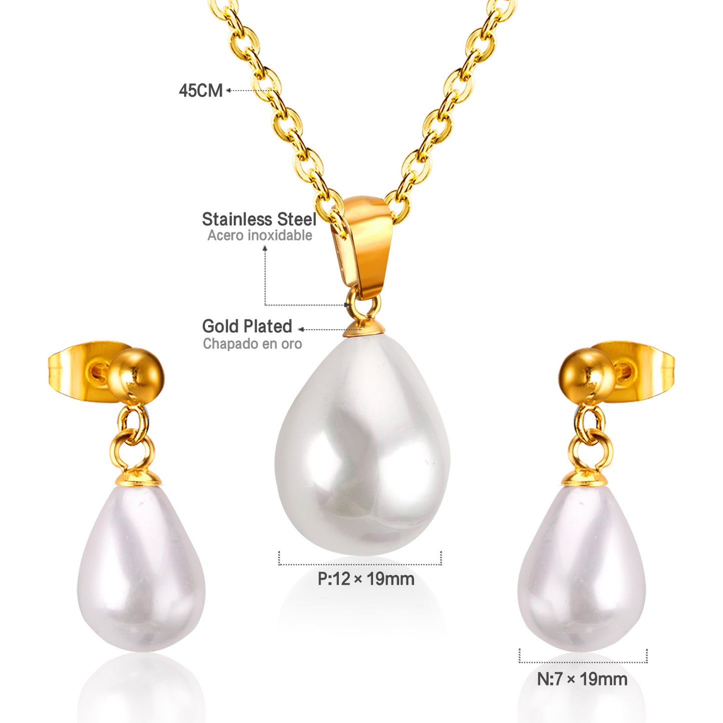 Oona Pearl Set